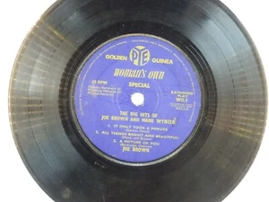 THE BIG HITS OF JOE BROWN & MARK WYNTER - 7" EP - Picture 1 of 2