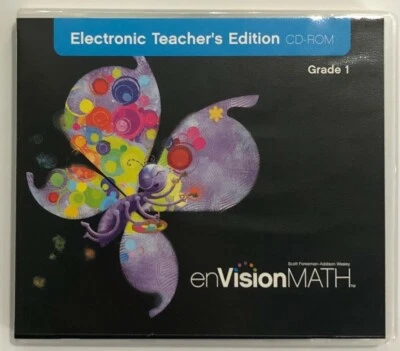 1st Grade enVision ELECTRONIC TEACHER'S EDITION CD-ROM - Hard Case (2009) - Image 1 of 3