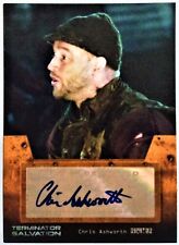 Terminator Salvation Movie Chris Ashworth - Richter Autograph Card 2009 Topps