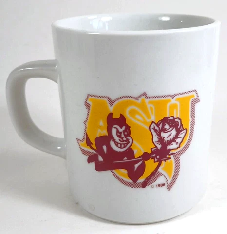 Vintage ASU Arizona Sun Devils 1987 Rose Bowl Champions Mug Cover