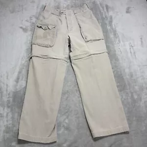 Vintage Banana Republic Safari Pants Mens 30x26 Travel Convertible Cargo 90’s - Picture 1 of 17
