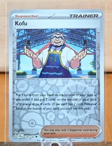 Juego de cartas coleccionables Pokémon: Kofu - 138/142 - Holograma inverso - Corona estelar - Casi nuevo - Imagen 1 de 2