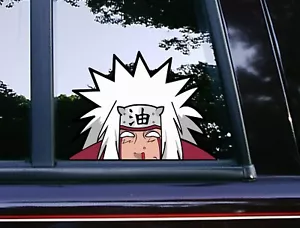 Jiraya Peek Peeker Peeking Window Vinyl Car Decals Anime Manga Ninja Stickers - Foto 1 di 5