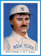1989 Franklin Caramels Series One DON MATTINGLY (card #2) ex-mt  NY Yankees  (X)