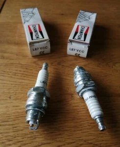 CHAMPION SPARK PLUGS X2....L87 YCC.....NOS - Picture 1 of 1