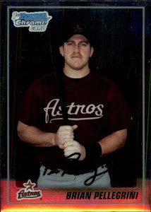 2010 Bowman Chrome Prospects Astros Baseball Card #BCP65 Brian Pellegrini