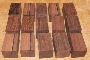 Madagascar rosewood bottle stopper blank 2.5 x 1.4 X 1.4" sold individually - Picture 1 of 3