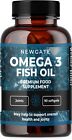 Omega 3 Fish Oil 90 Softgels 1000mg, EPA 180mg, DHA 120mg - Premium Nutritional