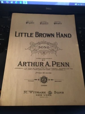 Sheet Music: Little Brown Hand, By Arthur A Penn , IN key of C 1922 - Image 1 of 4
