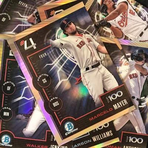 2025 Bowman Baseball CHASE BURNS Scout's Top 100 #17 - Picture 1 of 1
