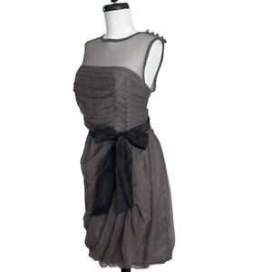 WHITE by Vera Wang Tulle Mini Dress 16 Whimsigoth Fairy Feminine Bubble Skirt - Picture 1 of 18