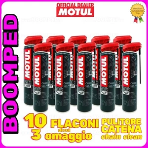 Pulitore Sgrassatore Spray Catena Motul C1 Chain Clean Moto Quad 10x400ml 10MO16 - Foto 1 di 5