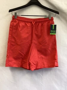 DSG woven Shorts Red Athletic drawstring Waist youth Boys sz XL 18 NWT - Picture 1 of 10