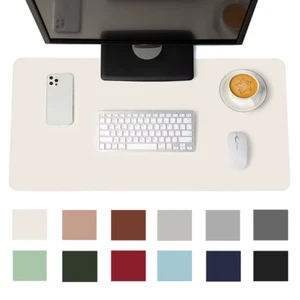 Portable Mouse Pad Waterproof Suede Desk Mat Computer UK - Picture 1 of 22