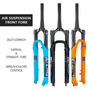 Mountain Bicycle Fork Suspension MTB 29 27 5 26 Rock Shox Air and Oil Shock Fork - Picture 1 of 36
