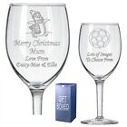 Personalised Wine Glass Brother Sister Niece Christmas Birthday Gift 073