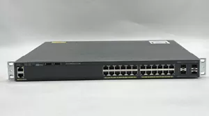 CISCO WS-C2960XR-24TS-I 24-Port Gigabit IP Lite Switch /w C2960X-Stack & 2x PSU - Picture 1 of 6