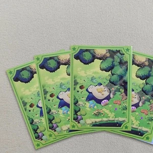60PCS Trading Card Pokémon TCG Snorlax Card Sleeves 67X92mm Standard Size - Picture 1 of 2