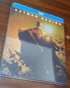 Batman Begins Collector Steelbook (Blu-ray)NEW (Sealed)DAMAGED-Free Box Shipping - Picture 1 of 9