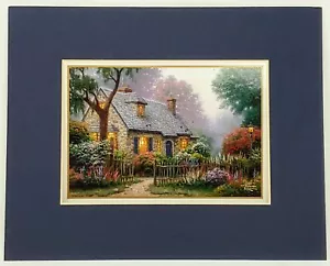 Thomas Kinkade Foxglove Cottage Print 8 X10 - Picture 1 of 2