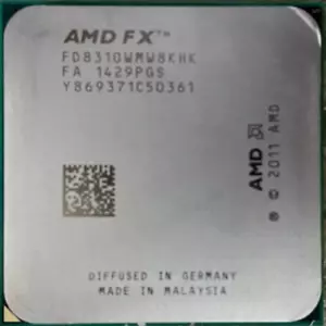 AMD FX-8310 Socket AM3+ 8 Core Processor 3.4 - 4.3 GHz 8MB 95W CPU - Picture 1 of 1