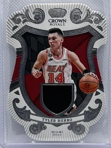 2023-24 Panini Crown Royale #COA-HER Tyler Herro Coat of Arms - Picture 1 of 2