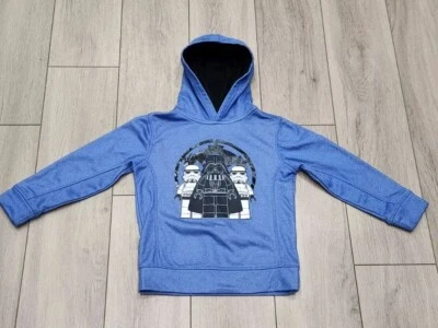 Disney Lego Star Wars Boys Darth Vader & Stormtrooper Hoodie Size Large / 7 - Image 1 of 4