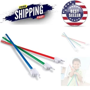 24-Inch Hand Pointers Set of 3 Colorful Plastic Classroom Aids for Teachers - Picture 1 of 8