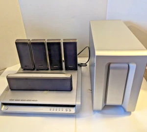 Sony SS-WS12 Silver 5.1 speaker system DVD Player Subwoofer - DAV-FR1 - Tested - Picture 1 of 9