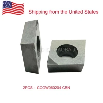 CCGT060204 CBN Insert HRC60 Herramienta de acero templado Herramienta de torneado de carburo Foto 1 de 4