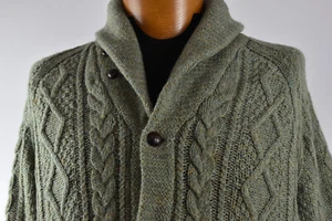 NWT Polo Ralph Lauren Sz L Cardigan Sweater Multicolor Wool Cashmere Pocket $298 - Picture 1 of 13