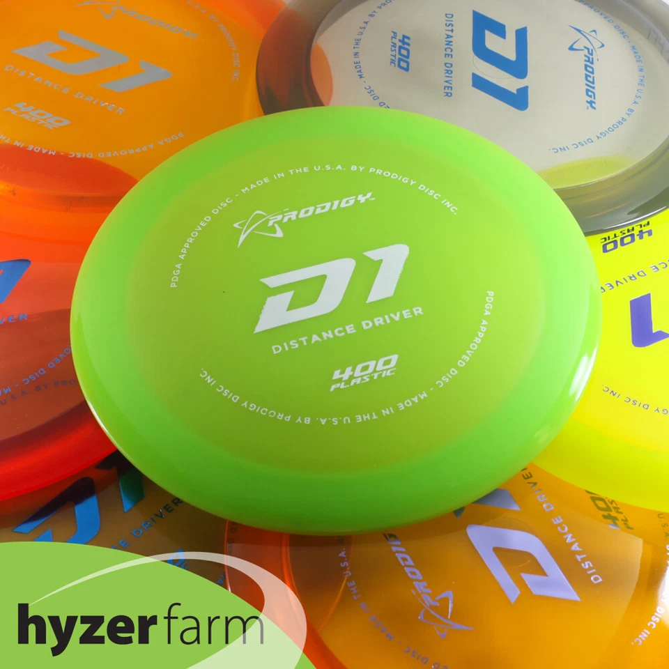 Prodigy D1 400 *pick your weight & color* Hyzer Farm disc golf distance driver - Image 1 of 1