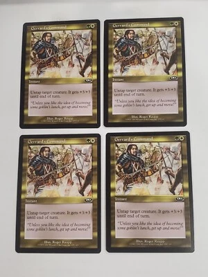 MTG Playset 4x Gerrard's Command (Planeshift/Gold/C) - BGM - Image 1 of 2