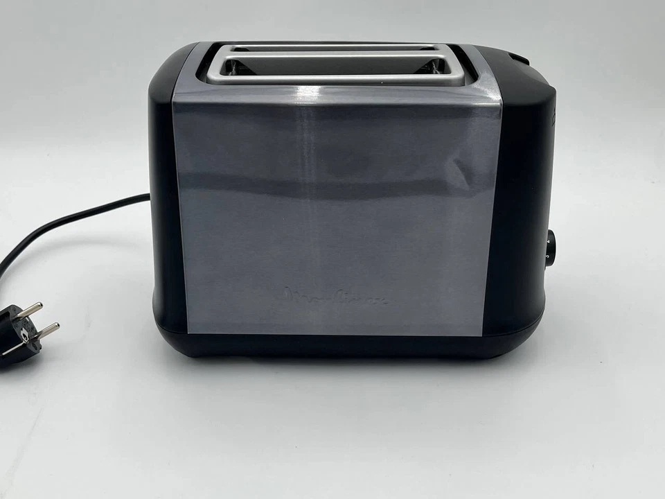 Tostadora Moulinex Subito Select LT340800, 2 rebanadas, negra y acero inoxidable Foto 1 de 3