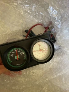 Prost Racing Boost Gauge + Checkman Amp Meter 52mm R32 R33 S14 S13 Drift 90s JDM - Picture 1 of 4
