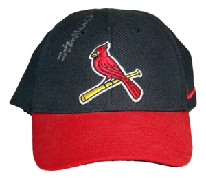 Stan Musial Autographed St. Louis Cardinals Nike Cap Hat JSA - Picture 1 of 5