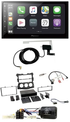 Pioneer USB Lenkrad 2DIN Bluetooth DAB Autoradio für Nissan 370Z 09-13 Roadster - Bild 1 von 4