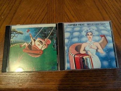 Little Feat 2CD Lot Sailin' Shoes Dixie Chicken - Image 1 of 2