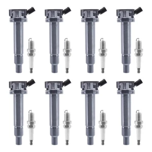 8X Ignition Coil & 8X Iridium Spark Plug for Toyota Tundra Sequoia 4.7L V8 UF230 - Picture 1 of 10