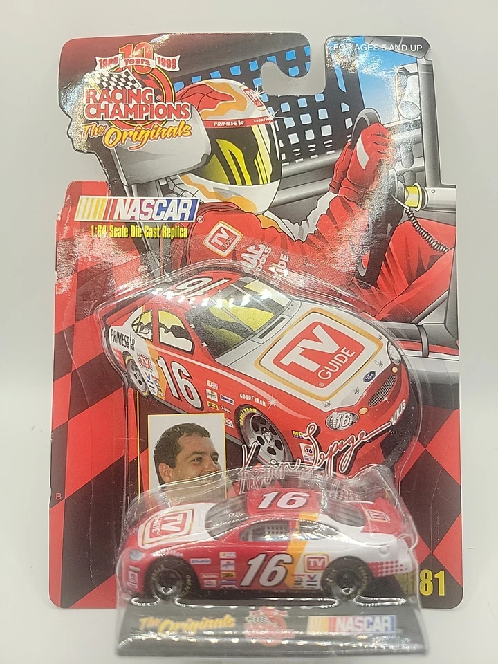 Racing Champions NASCAR Kevin Lepage #16 TV Guide Ford Taurus 1:64 scale (B) - Image 1 of 1
