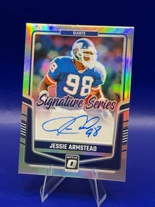 2024 Donruss Optic Jessie Armstead Signature Series Holo Auto New York Giants - Picture 1 of 2