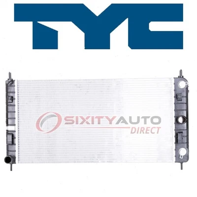 TYC Radiator for 2008-2012 Chevrolet Malibu 2.4L 3.5L 3.6L L4 V6 Cooler fn Foto 1 de 4