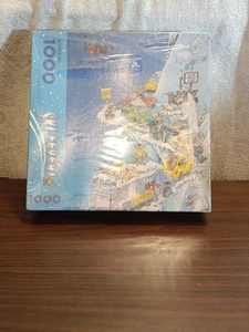 Springbok Puzzle Ski Fever Gary Patterson NEW! 1000 pc. 1991 Hallmark READ - Picture 1 of 7