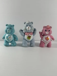 Vintage Care Bears Poseable Figure 1983 Kenner PVC VINYL Lot of 3.. - Bild 1 von 2