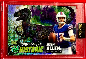 Billetes de búfalo Josh Allen 2024 Wild Card mojo prehistórico # 11/15 - Imagen 1 de 3