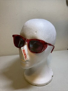 Peepers Sun Glasses Red With Side Guards Japan . - Foto 1 di 7