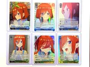 Weiss Schwarz The Quintessential Quintuplets Movie - Miku Nakano SR Foil ENG (6) - Picture 1 of 14