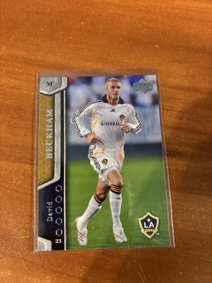 ⚽David Beckham 2007 Upper Deck MLS #63 Los Angeles Galaxy - MLS debut radiocontrol Foto 1 de 2
