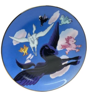 VTG Disney Fantasia 50th Anniversary 6.5” Collectors Plate Pegasus - With Box - Picture 1 of 3