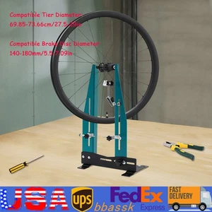 Fahrrad Rad Zentrierständer Fahrrad Reifen Felgen Wartung Arbeitsständer Reparatur Werkzeug - Bild 1 von 15